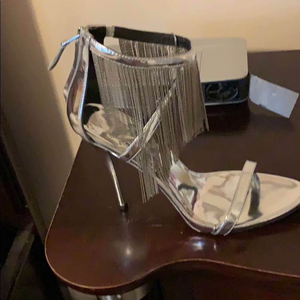 Brian Atwood fringe sandals